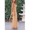 imagePRETTYGARDEN Womens 2026 Summer Wedding Guest Dress Sleeveless Ruffle Formal Cocktail Party Maxi Bodycon DressesApricot