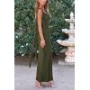 imagePRETTYGARDEN Womens 2026 Summer Wedding Guest Dress Sleeveless Ruffle Formal Cocktail Party Maxi Bodycon DressesArmy Green