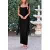 imagePRETTYGARDEN Womens 2026 Summer Wedding Guest Dress Sleeveless Ruffle Formal Cocktail Party Maxi Bodycon DressesBlack