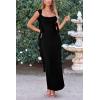 imagePRETTYGARDEN Womens 2026 Summer Wedding Guest Dress Sleeveless Ruffle Formal Cocktail Party Maxi Bodycon DressesBlack