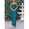 imagePRETTYGARDEN Womens 2026 Summer Wedding Guest Dress Sleeveless Ruffle Formal Cocktail Party Maxi Bodycon DressesLake Blue