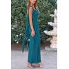imagePRETTYGARDEN Womens 2026 Summer Wedding Guest Dress Sleeveless Ruffle Formal Cocktail Party Maxi Bodycon DressesLake Blue