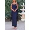 imagePRETTYGARDEN Womens 2026 Summer Wedding Guest Dress Sleeveless Ruffle Formal Cocktail Party Maxi Bodycon DressesNavy