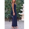 imagePRETTYGARDEN Womens 2026 Summer Wedding Guest Dress Sleeveless Ruffle Formal Cocktail Party Maxi Bodycon DressesNavy