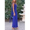 imagePRETTYGARDEN Womens 2026 Summer Wedding Guest Dress Sleeveless Ruffle Formal Cocktail Party Maxi Bodycon DressesRoyal Blue