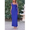 imagePRETTYGARDEN Womens 2026 Summer Wedding Guest Dress Sleeveless Ruffle Formal Cocktail Party Maxi Bodycon DressesRoyal Blue