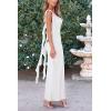imagePRETTYGARDEN Womens 2026 Summer Wedding Guest Dress Sleeveless Ruffle Formal Cocktail Party Maxi Bodycon DressesWhite