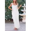 imagePRETTYGARDEN Womens 2026 Summer Wedding Guest Dress Sleeveless Ruffle Formal Cocktail Party Maxi Bodycon DressesWhite