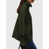 imagePRETTYGARDEN Womens Turtleneck Long Sleeve Sweater 2026 Fall Trendy Loose Fit Casual Tops Chunky Knit Pullover SweatersArmy Green