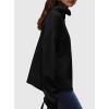 imagePRETTYGARDEN Womens Turtleneck Long Sleeve Sweater 2026 Fall Trendy Loose Fit Casual Tops Chunky Knit Pullover SweatersBlack