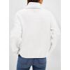 imagePRETTYGARDEN Womens Turtleneck Long Sleeve Sweater 2026 Fall Trendy Loose Fit Casual Tops Chunky Knit Pullover SweatersWhite