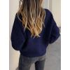 imagePRETTYGARDEN Cardigan Sweaters for Women Trendy Fall 2026 Long Sleeve Button Down Oversized Chunky Knit Sweater OuterwearRoyal Blue