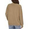 imagePRETTYGARDEN Cardigans for Women Lightweight Casual Long Sleeve Knitted Open Front Shrugs Sweaters 2026 Fall ClothesKhaki