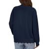 imagePRETTYGARDEN Cardigans for Women Lightweight Casual Long Sleeve Knitted Open Front Shrugs Sweaters 2026 Fall ClothesNavy Blue