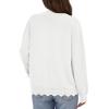 imagePRETTYGARDEN Cardigans for Women Lightweight Casual Long Sleeve Knitted Open Front Shrugs Sweaters 2026 Fall ClothesWhite