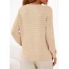 imagePRETTYGARDEN Lightweight Cardigans for Women Trendy Cozy Fall Fashion Long Sleeve Button V Neck Soft Knit Spring Sweater TopsApricot
