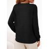 imagePRETTYGARDEN Lightweight Cardigans for Women Trendy Cozy Fall Fashion Long Sleeve Button V Neck Soft Knit Spring Sweater TopsBlack