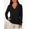 imagePRETTYGARDEN Lightweight Cardigans for Women Trendy Cozy Fall Fashion Long Sleeve Button V Neck Soft Knit Spring Sweater TopsBlack