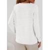 imagePRETTYGARDEN Lightweight Cardigans for Women Trendy Cozy Fall Fashion Long Sleeve Button V Neck Soft Knit Spring Sweater TopsWhite