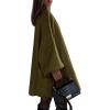 imagePRETTYGARDEN Long Cardigan Sweaters for Women Trendy Fall 2026 Oversized Knit Sweater Jacket Coats Winter Fashion ClothingArmy Green