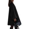 imagePRETTYGARDEN Long Cardigan Sweaters for Women Trendy Fall 2026 Oversized Knit Sweater Jacket Coats Winter Fashion ClothingBlack