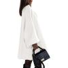 imagePRETTYGARDEN Long Cardigan Sweaters for Women Trendy Fall 2026 Oversized Knit Sweater Jacket Coats Winter Fashion ClothingWhite