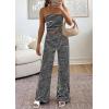 imagePRETTYGARDEN Two Piece Striped Sets for Women Summer Travel Outfits 2026 Spring Y2K Going Out Vacation Clothes LoungewearBlack White