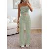 imagePRETTYGARDEN Two Piece Striped Sets for Women Summer Travel Outfits 2026 Spring Y2K Going Out Vacation Clothes LoungewearGreen White