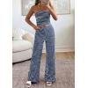imagePRETTYGARDEN Two Piece Striped Sets for Women Summer Travel Outfits 2026 Spring Y2K Going Out Vacation Clothes LoungewearNavy Blue White