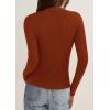imagePRETTYGARDEN Womens 2026 Fall Cardigan Sweaters Lightweight Long Sleeve Button up Ribbed Knit Tops Winter Fashion ClothesCaramel