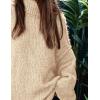imagePRETTYGARDEN Womens 2026 Fall Turtleneck Oversized Sweaters Long Sleeve Chunky Knit Pullover Tops Winter Fashion ClothesBeige