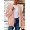 imagePRETTYGARDEN Womens 2026 Oversized Cardigan Sweaters Trendy Chunky Knit Long Sleeve V Neck Button Down Fall Winter OutfitsPink