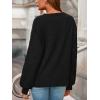 imagePRETTYGARDEN Womens Oversized Sweater 2025 Crewneck Long Sleeve Ribbed Knit Pullover Sweaters Tops Fall Fashion OutfitsBlack