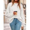 imagePRETTYGARDEN Womens Oversized Sweater 2025 Crewneck Long Sleeve Ribbed Knit Pullover Sweaters Tops Fall Fashion OutfitsWhite