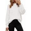 imagePRETTYGARDEN Womens Oversized Sweater 2025 Crewneck Long Sleeve Ribbed Knit Pullover Sweaters Tops Fall Fashion OutfitsWhite