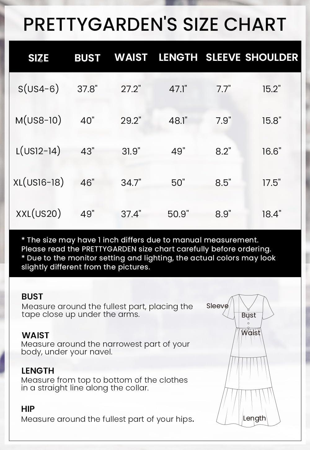 imagePRETTYGARDEN Floral Dress for Women 2026 Summer Casual Short Sleeve Maxi Dresses V Neck Tiered Flowy Boho Beach SundressPrint Multicolored