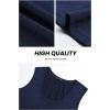 imagePRETTYGARDEN One Piece Jumpsuits 2026 Spring Sleeveless Tank Summer Casual Travel Airport Outfits Wide Leg Pants RompersNavy