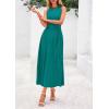 imagePRETTYGARDEN Spring Casual Dresses for Women 2026 Summer Business Work Midi Sleeveless A Line Pleated Cocktail DressBlue Green