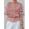 imagePRETTYGARDEN Women Blazers Business Casual Outfits 2026 Fall Fashion Long Sleeve Professional Office Work Suit Jacket ClothesPink