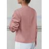 imagePRETTYGARDEN Women Blazers Business Casual Outfits 2026 Fall Fashion Long Sleeve Professional Office Work Suit Jacket ClothesPink