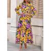 imagePRETTYGARDEN Womens 2026 Fall Fashion Clothing Boho Maxi Dresses Floral Long Sleeve Flowy Elegant Wedding Guest Holiday DressFloral Navy Yellow