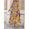imagePRETTYGARDEN Womens 2026 Fall Fashion Clothing Boho Maxi Dresses Floral Long Sleeve Flowy Elegant Wedding Guest Holiday DressFloral Navy Yellow