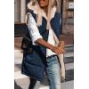 imagePRETTYGARDEN Womens 2026 Fall Reversible Long Vests Sleeveless Fleece Jacket Zip Up Hoodie Pockets Warm Coat Winter ClothingNavy