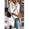 imagePRETTYGARDEN Womens 2026 Fall Reversible Long Vests Sleeveless Fleece Jacket Zip Up Hoodie Pockets Warm Coat Winter ClothingWhite