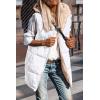 imagePRETTYGARDEN Womens 2026 Fall Reversible Long Vests Sleeveless Fleece Jacket Zip Up Hoodie Pockets Warm Coat Winter ClothingWhite