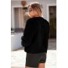 imagePRETTYGARDEN Womens 2026 Winter Coats Fleece Cropped Jacket Faux Fur Long Sleeve Pockets Shaggy Warm Outerwear Fall ClothesBlack