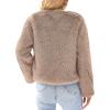 imagePRETTYGARDEN Womens 2026 Winter Coats Fleece Cropped Jacket Faux Fur Long Sleeve Pockets Shaggy Warm Outerwear Fall ClothesKhaki