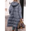 imagePRETTYGARDEN Womens 2026 Winter Fashion Clothes Oversized Shearling Fleece Long Coats JacketsGrey Blue