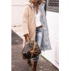 imagePRETTYGARDEN Womens 2026 Winter Fashion Clothes Oversized Shearling Fleece Long Coats JacketsLight Grey