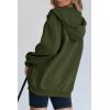 imagePRETTYGARDEN Womens 2026 Zip Up Y2K Hoodies Casual Long Sleeve Sweatshirts Fall Spring Track Jackets with PocketsArmy Green
